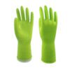 绿色，天然乳胶家用手套，加厚设计，防滑纹理，鱼鳞纹，OEM