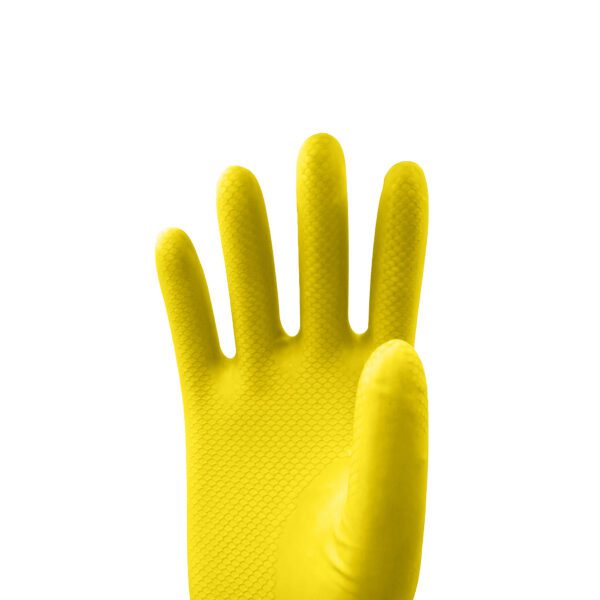 手套掌心防滑纹路，鱼鳞纹，天然乳胶