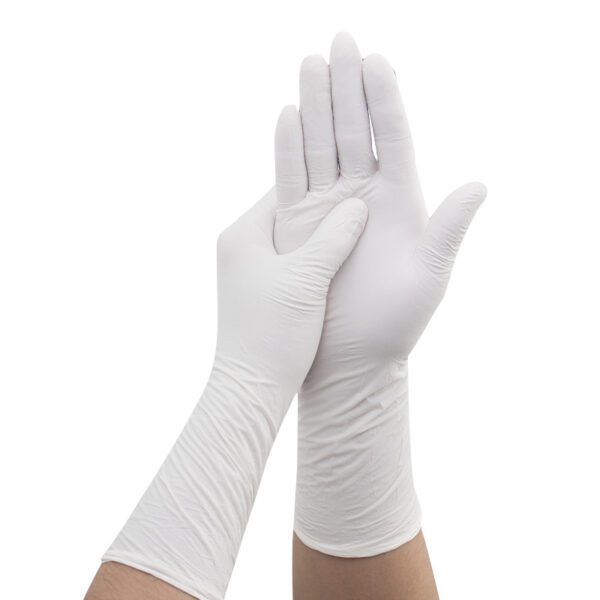 丁腈手套在电子组装、食品加工等场景应用，指尖麻面设，计，增强抓握力